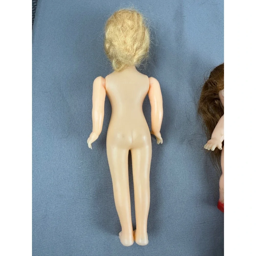 Vintage Doll Lot of 4 Mixed Size Dolls‎ TLC/Repair Display Crafts